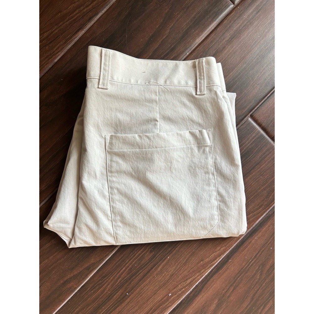 Mint Lululemon Pants Men 34x29  Raw Linen ABC Trouser Classic Fit Warpstreme V-6
